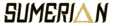 sumerian logo tipografia contornos negri